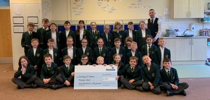 Donation to local primary school