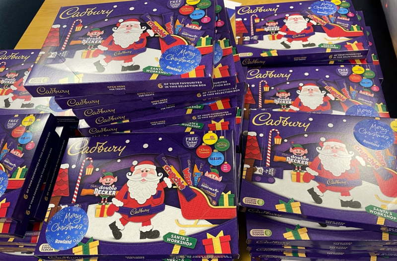 Selection Boxes for Grappenhall Heys School