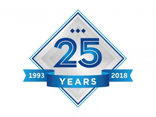 25 year logo