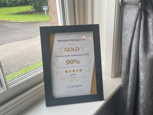 Gold award for customer satisfaction