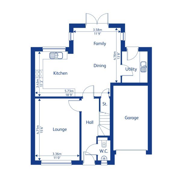 Belgrave, Riverside Place New Homes for Sale in Carnforth Rowland Homes