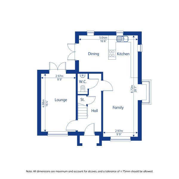 Brantwood II, Jubilee Gardens New Homes for Sale in Euxton Rowland