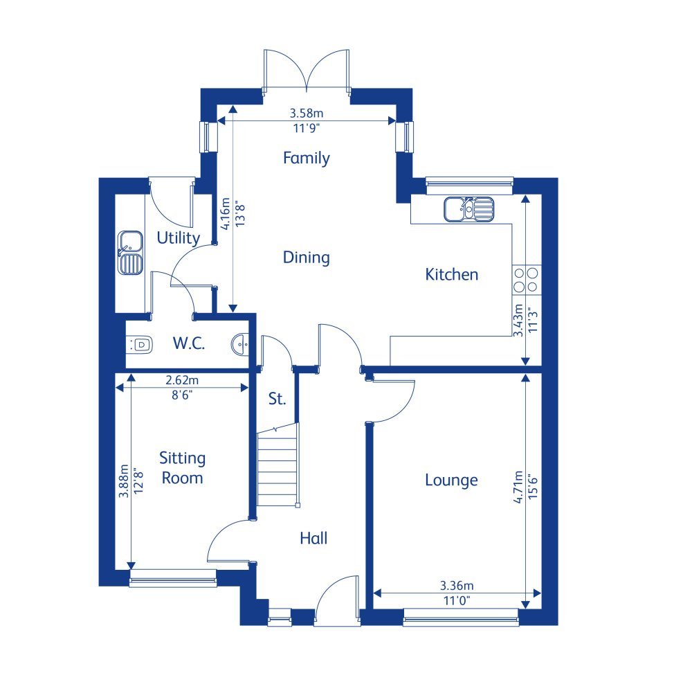 Arley, Jubilee Gardens New Homes for Sale in Euxton Rowland Homes