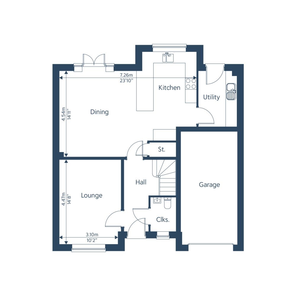 The Gisburn | Roseacre Meadows | Rowland Homes
