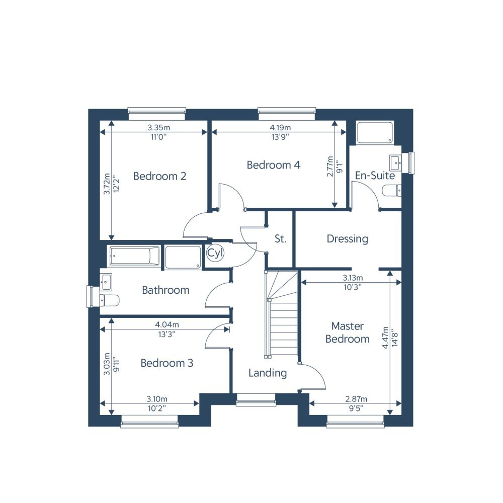 The Gisburn | Roseacre Meadows | Rowland Homes