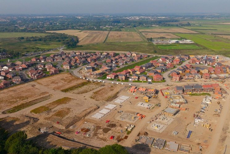 Early stage of construction