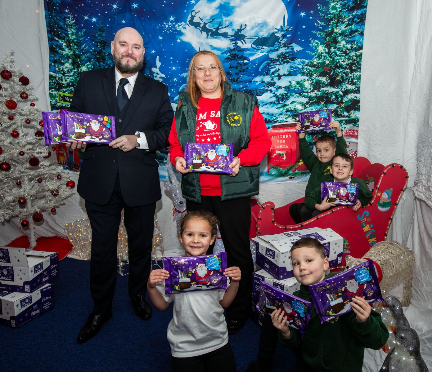Christmas selection box donation