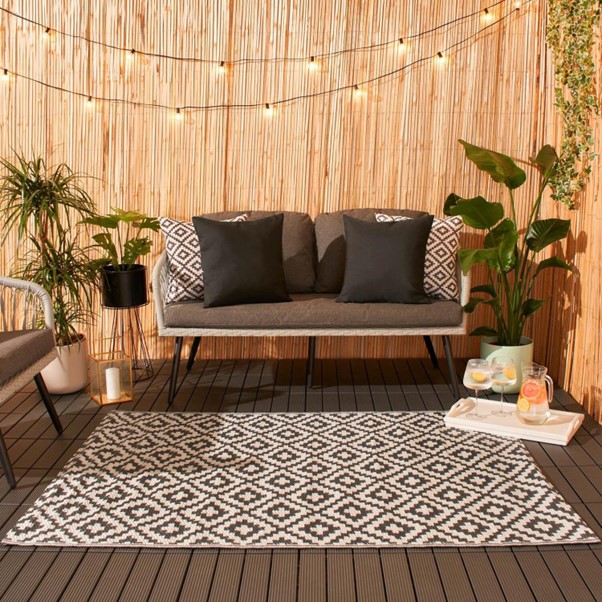 Garden seating area