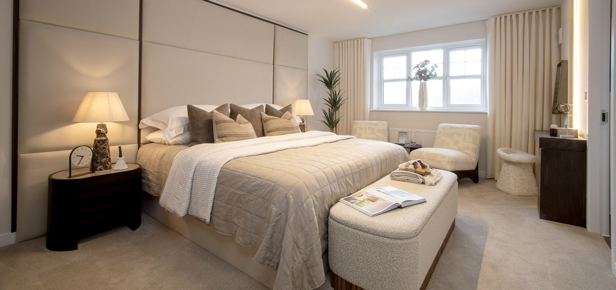 Stunning bedrooms